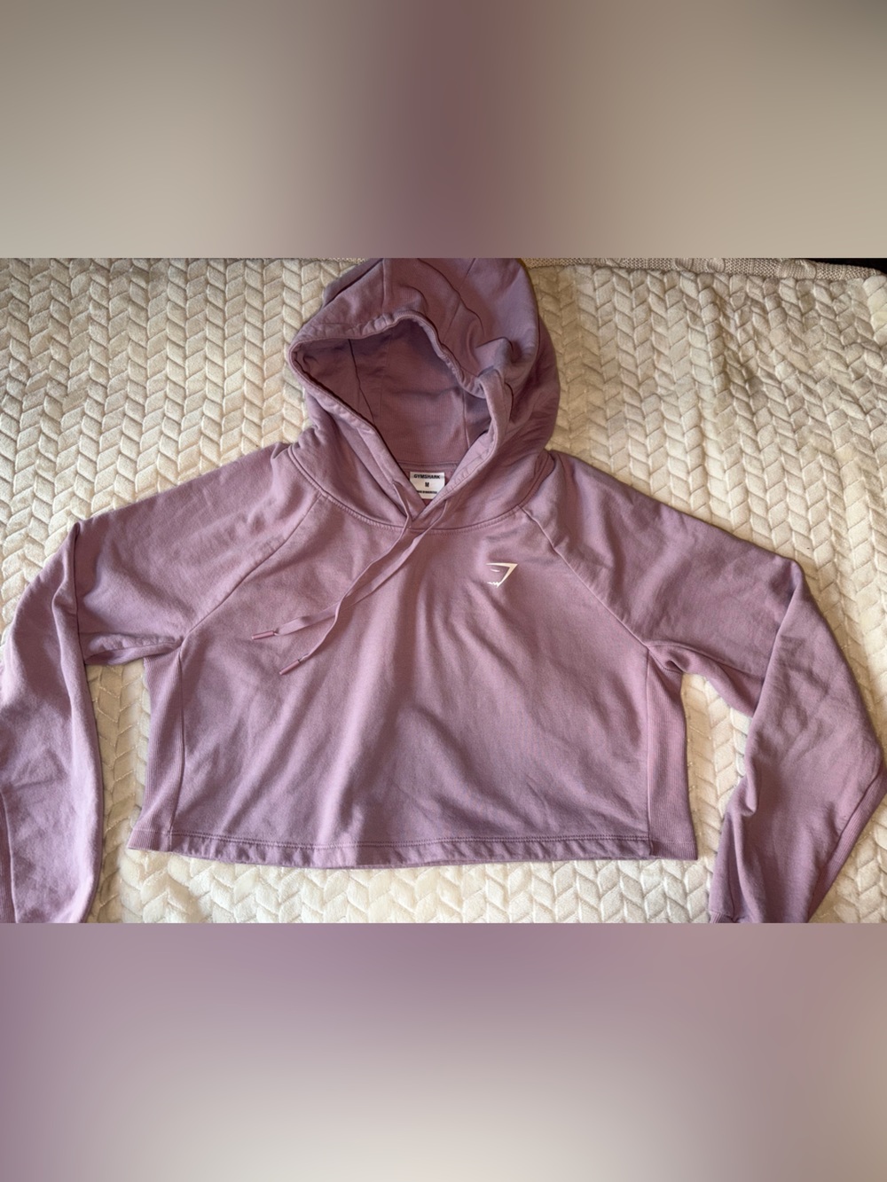 Gymshark Training Hoodie Mauve Purple Size Medium